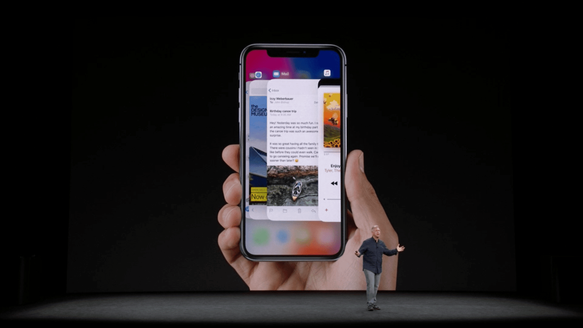 iPhone X In Use